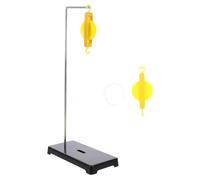 Toddmomy Set di Carrucole e Staffe per Esperimenti di Fisica Puleggia Fissa e Mobile, Materiale Scolastico in Plastica Resistente, Supporto per Puleggia per Scuola, Laboratori