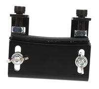 Toddmomy Sollevatore Per Grancassa in Metallo Nero, Piattaforma Elevatrice Per Parte Di Batteria, Accessorio Supporto Regolabile Per Principianti e Batteristi