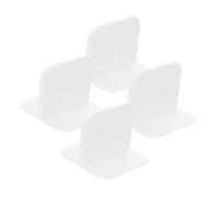 Toddmomy Stabilizzatore Antiscivolo Per Box Ragazzo Ragazza Base Adesiva Senza Tracce, Supporto in Plastica Resistente Per Piccoli Recinti, Set Da 4 Pezzi Per Fissaggio Rapido e Sicuro