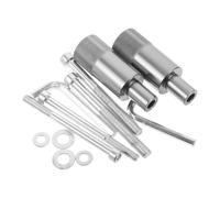 Toddmomy Staffa di Montaggio per Fari Spot Moto in Lega di Alluminio, Supporto per Parafango Installazione Stabile, per Progetti DIY Motociclistici