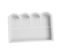 Toddmomy Stampo in Plastica Resistente per Recinzione da Giardino Mould Cemento per Steccato e Cordoli Riutilizzabile e Facile da Pulire per Pavimentazione e Bordure Esterni