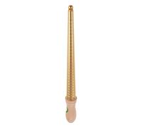 Toddmomy Strumento per Misurare Anelli in Legno e Rame, Taglie 1-13 | Creazione Gioielli, Impugnatura Comoda, Misura Precisa, Uso Versatile, Facile da Mantenere