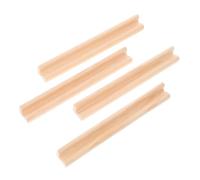 Toddmomy Supporti in Legno Per Domino Da Tavolo 19cm, Basi Espositive Per Lettere Inglesi, Ornamenti Artigianali in Legno Per Ragazzo Ragazza, Set Da 4 Pezzi Per Educazione e Creatività