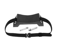 Toddmomy Supporto da Parete in Abs e Metallo per Bombola di Ossigeno 40l con Cinghia a Cricchetto, Design Salvaspazio Installazione Facile per Camper e Cliniche