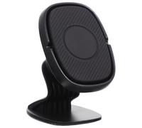 Toddmomy Supporto Magnetico Auto per Smartphone in Silicone Nero Angolo Regolabile e Funzione Hands-free per Uso in Auto