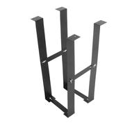 Toddmomy Supporto PC Tower Regolabile in Acciaio Carbonio Nero Montaggio sotto Scrivania con Adattabile per Desktop Solleva e Ottimizza Spazio Ufficio Portata Resistente e Struttura
