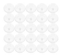 Toddmomy Supporto per Fiori Galleggianti Idroponico Trasparente 70Mm Set da 40 Pezzi Riutilizzabili per Composizioni Floreali Inserto Fissaggio Piante per Ambienti Acquatici e