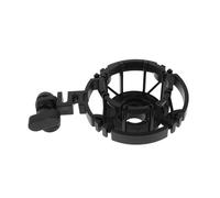 Toddmomy Supporto per Microfono Antivibrazione a Sospensione da Studio, Morsetto Antiurto per Microfono a Condensatore da 23-25 Mm Base Stabile e Rotazione 360°, per Registrazione