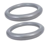 Toddmomy Supporto per Palla da Yoga 2 Pezzi Base Antiscivolo Rinforzata per Sedia Palla da Ginnastica 60 CM per Fitness Gravidanza e Riabilitazione Base Stabile per Esercizi di