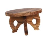 Toddmomy Supporto per Piante in Legno Piedistallo Centrale Espositore per Vasi da Interno Base in Legno per Bonsai e Piccole Fioriere
