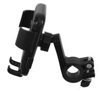 Toddmomy Supporto per Telefono da Bicicletta e Scooter Elettrico sul Manubrio Attacco Specchietto Retrovisore, Antivibrazione Rotazione 360°, Installazione Senza Attrezzi per Uso Outdoor