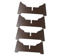 Toddmomy Supporto per Tongue Drum Portatile Stand Espositivo Elegante Legno Scuro Accessorio per Performance e Pratica Quotidiana