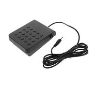 Toddmomy Sustain Pedal Per Piano Elettrico Estensione Sturdy e Leggero Jack Da Accessorio Essenziale Per Musicisti e Tastiere Elettroniche