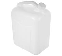 Toddmomy Tanica per Acqua da 5l in Hdpe Maniglia Portatile e Design Antigoccia, Contenitore Resistente per Escursionismo e Situazioni Critiche