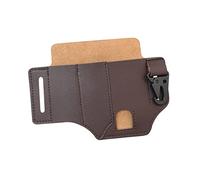 Toddmomy Tasca da Cintura in Pelle Pu Resistente per Esterni Borsa da Sopravvivenza per Campeggio Marsupio Porta Attrezzi