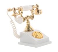 Toddmomy Telefono Vintage Decorazione Retro Per Scrivania Accessorio Soggetti Collezionabili