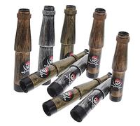 Toddmomy Telescopio Pirata Giocattolo Monoculare Per Adolescenti Set 12 Pezzi Piccolo e Leggero Come Bomboniere Per Feste a Tema Pirata e Decorazioni