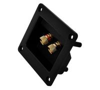 Toddmomy Terminale Audio Vie in Rame Massiccio per Casse Acustiche Connettore Subwoofer Compatto e Resistente Installazione Facile per Impianti Stereo DIY