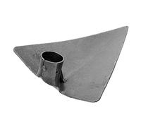 Toddmomy Testa Di Attrezzo Agricolo Triangolare in Acciaio Antiruggine Per Giardinaggio, Scavo e Diserbo, Attrezzo Leggero e Resistente Per Operazioni Agricole Rapide e Pratiche