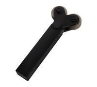 Toddmomy Utensile per Zigrinatura a Rullo Doppio in Acciaio per Tornio, Ruota Zigrinata Obliqua per Lavorazione Metallo, Strumento Comodo e Resistente per Superfici di Pezzi Lavorati