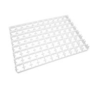 Toddmomy Vassoio Portauova in Plastica Resistente per Incubatrice 88 Scomparti, Contenitore di Incubazione Uova Griglia Larga per Allevatori e Uso Domestico
