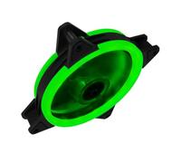 Toddmomy Ventola per Case Computer 12 Cm Silenziosa LED Doppia Apertura Raffreddamento CPU Accessorio Computer Desktop Verde