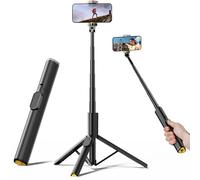 TODI Treppiede per selfie da 159,9 cm, leggero, con telecomando wireless, bastone per selfie estensibile per iPhone, All-in-1, compatibile con iPhone/Android