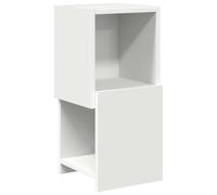 Todiikf Moderna scaffale angolare da 25,5 x 25 x 55 cm, in legno con 2 | Mobile angolare sottile per soggiorno e corridoio, con fissaggio a parete fisso e 2 ripiani per una conservazione ordinata