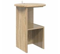 Todiikf Tavolino da salotto in rovere Sonoma, 39,5 x 55 cm | Comodino versatile per camera da letto e soggiorno. Ripiano stabile fino a 60 kg per libri e decorazioni.