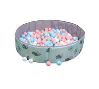 Todler Ball Pit - Piscina creativa per animali domestici, piscina con palline per giochi all'aperto, acqua portatile per bambini, pieghevole, in tessuto Oxford, per casa, giardino, cortile, non c'è