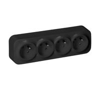 ToDo 2P+Z presa quadrupla IP20, 16A, 230V OR-OE-7210/B