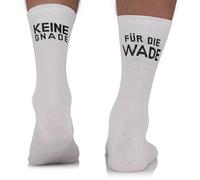 TODO - Calze da ciclismo, unisex, traspiranti, con motivo, utilizzabili anche come calze per la corsa, 43-46