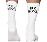 Todo Calzini da ciclismo e corsa, per uomo e donna, traspiranti, con motivo decorativo, 43-46