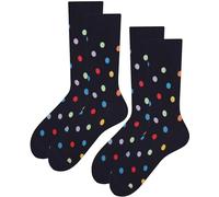 TODO Colours Calzini divertenti con motivo - Multicolori, Colorati, Pazzi per la gioia di vivere, 42-44