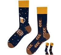 TODO COLOURS Calzini fantasia - Cold Beer - Calze divertenti - birra fredda, boccale, barile, luppolo (39-42, Cold Beer)