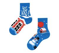 TODO Divertenti calzini natalizi per bambini, calzini natalizi alla moda per ragazzi e ragazze con Rudolph, pupazzo di neve, Babbo Natale, Regalo di Babbo Natale Bambini, 7-9 anni