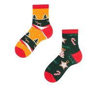 TODO Divertenti calzini natalizi per bambini, calzini natalizi alla moda per ragazzi e ragazze con Rudolph, pupazzo di neve, Babbo Natale, Tempo di Natale, 2-3T