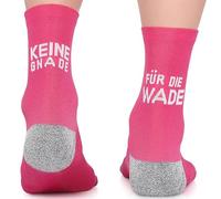 TODO RUNNING RAID - Calzini da corsa da donna e da uomo, con imbottitura anti-bolle, tecnici, colorati da corsa, per corsa, per maratona, trail, jogging, jogging, With Nessuna pietà per il polpaccio