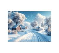 TODOAA Canvas Paesaggio invernale Immagini di alberi della natura invernale XXL Grande Quadri Moderni Soggiorno Stampe Da Parete Camera Da Letto Matrimoniale Decorazione-30x40cm Non incorniciato