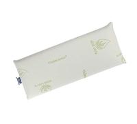 Todocama - Cuscino viscoelastico, 80 cm nucleo compatto. Doppia fodera con cerniera. Tessuto Aloe Vera Plus. Termoregolante e adattabile al collo.