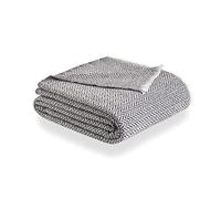 Todocama - Todocama - Coperta in cotone extra morbido, quattro stagioni, copriletto multiuso, plaid per letto, coperta in pile, copriletto, copridivano. (180x240cm, grigio scuro).