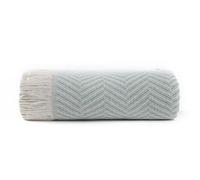 Todocama, Trapunta multiuso per divano, coperta, plaid per letto, copridivano, prodotta in Spagna, motivo a spina di pesce, (125 x 180 cm, verde)