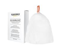 TODOKU JAPAN Rich Bubble Face Wash Soap Net, 4 strati Mesh, Marshmallow Whip Maker (PINK, One Size)