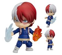 Todoroki Shoto Anime Figure MHA Figura Q Edition Anime Action Figure Cartoon Character Model PVC Model Statue Desktop Decoration Collection Regali per i fan