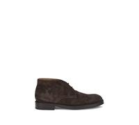 Tod's Brown Calf Leather Bos Taurus Ankle Boots - EU40.5/US7.5