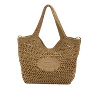 Tod's - Crochet Raffia Shopping Bag - - Bags - Donna - Beige - ONE SIZE