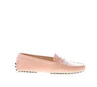 TOD'S scarpe donna mocassino Gommino in pelle rosa cipria mascherina