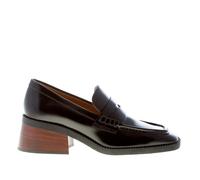 TOD'S scarpe donna Mocassino pelle nero mascherina tacco 5,5 XXW48K0FX60SOOB999