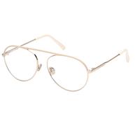 Tod's To5247 Occhiali Da Vista Donna Bianco Rotondo