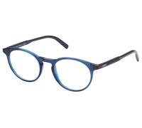 Tod's To5250 Occhiali Da Vista Uomo Blu Rotondo